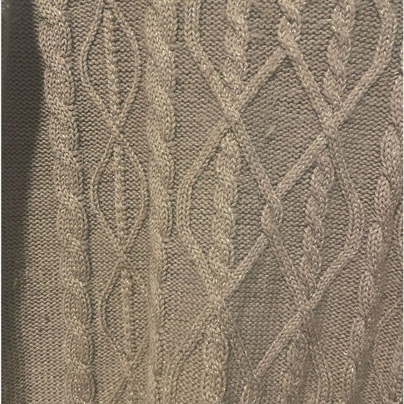 Woolmark Brand. Merino Wool Sparkle high low sweater in size medium - Picture 3 of 6